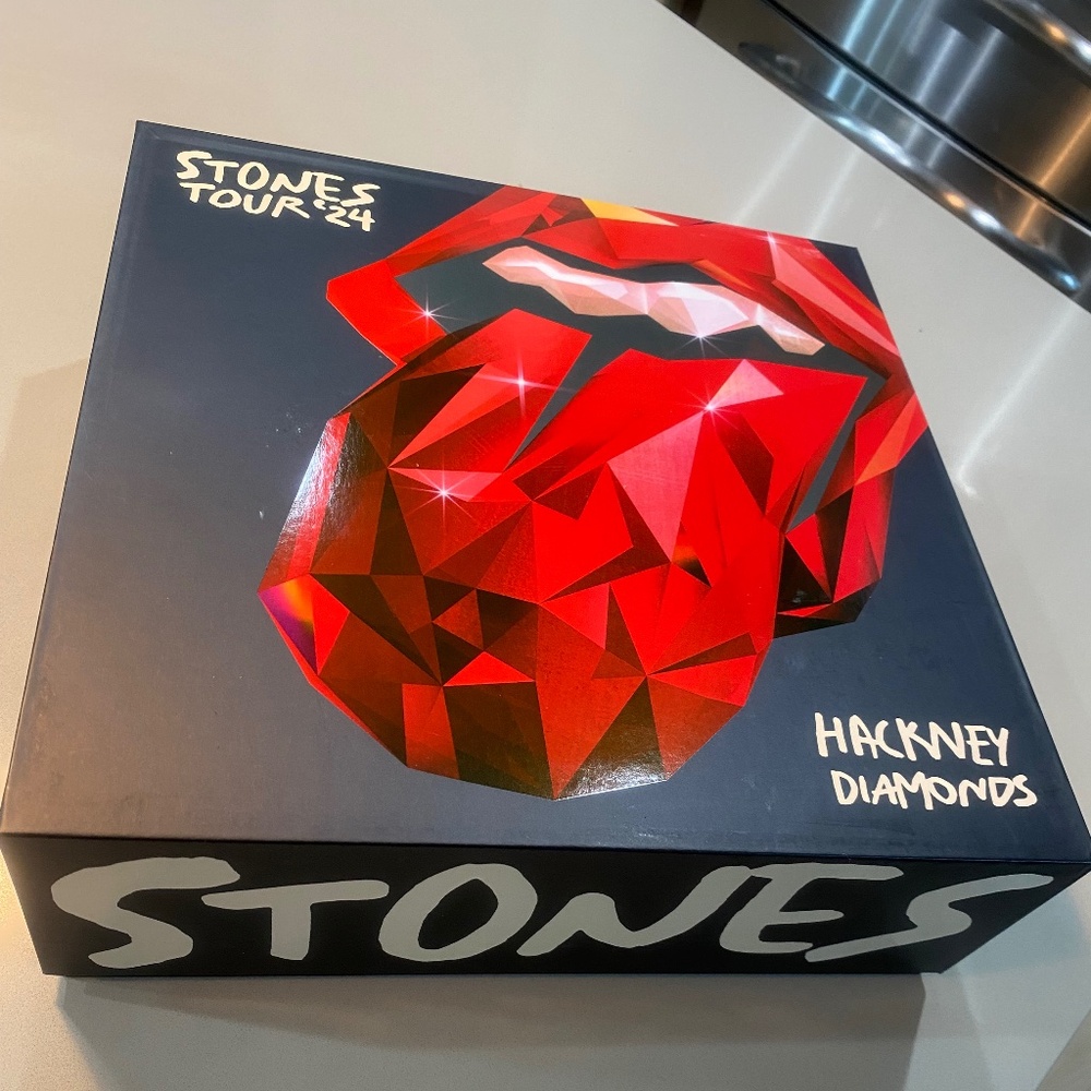 Rolling Stones Hackney Diamonds Tour ‘24 VIP Gift Box NEW